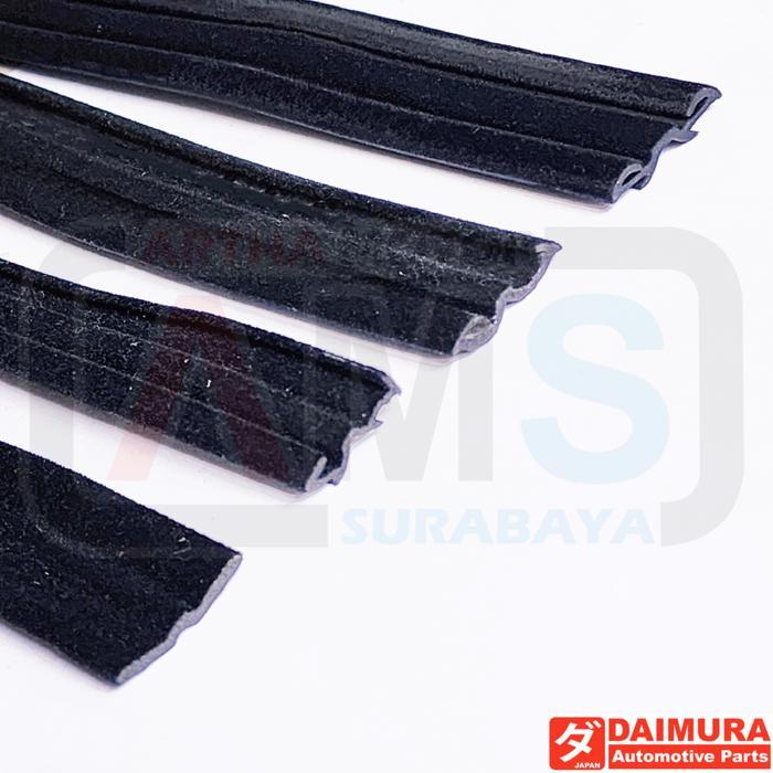 Karet Run Channel Chanel Kaca Geser Pintu Mobil Pickup Box Truck Truk Karet Rel Kaca Pintu Mobil