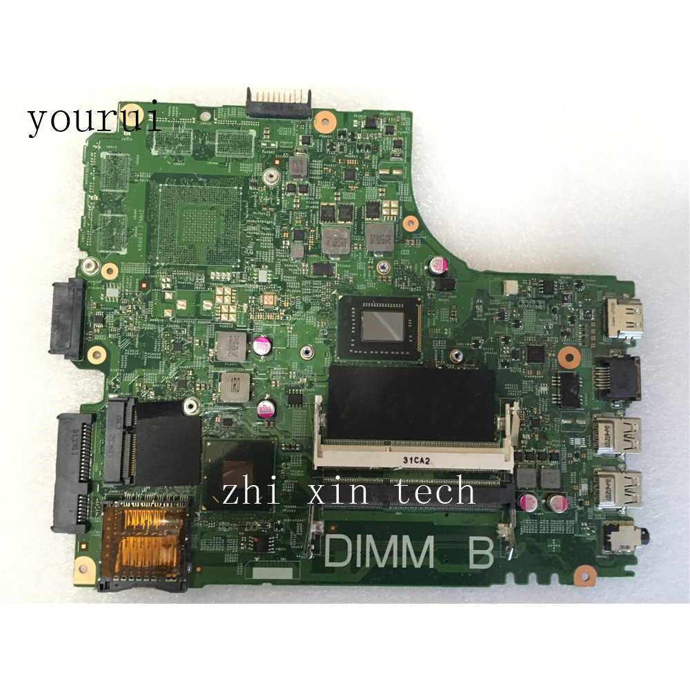 For Dell 14R 2421 3421 5421 Laptop Motherboard 12204-1 Pwb :5J8Y4 Rev :A00 With 1017 I3 I5 I7 Cpu
