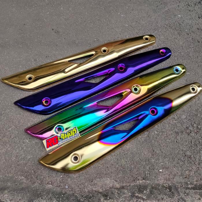 tameng/pelindung knalpot wave 125 supra 125/kharisma heng thailand