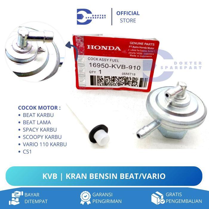 Kvb Kran Bensin Beat Karbu / Spacy / Vario 110 / Scoopy / Membran Bensin / Tangki Bensin / Keran