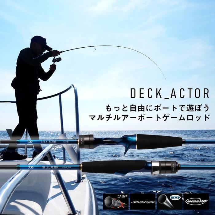 Joran Spinning/Baitcasting Jigging Dasaran Daiwa Deck Actor Ultralight