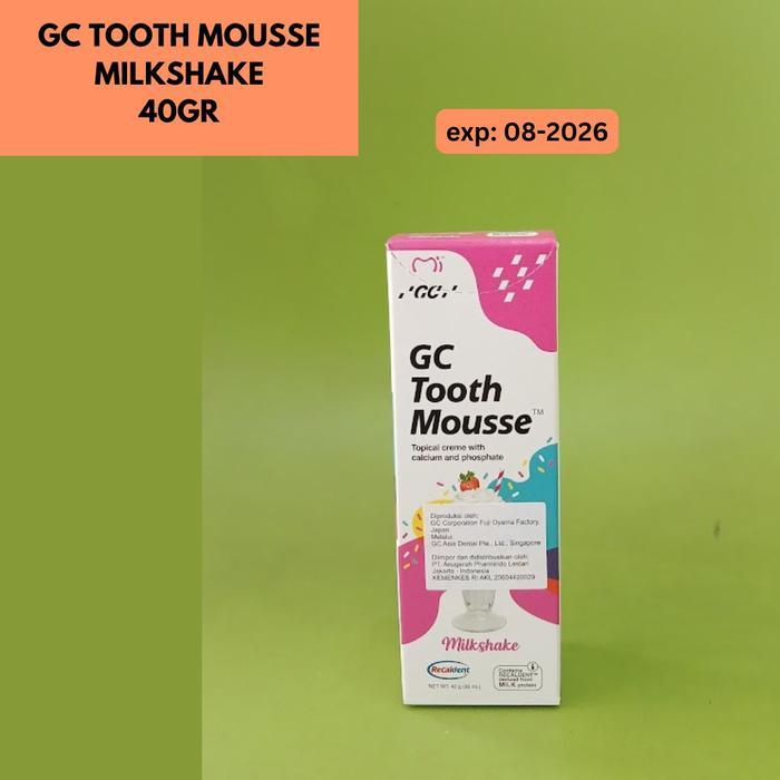 exlwct- Gc Tooth Mousse Topical Creme Vitamin Gigi Anak & Dewasa