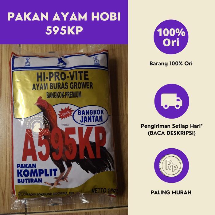 PAKAN AYAM ADUAN 595K PREMIUM 1 KG