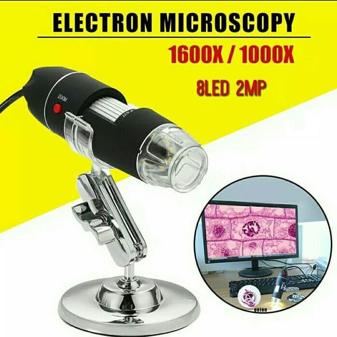 1600 MICROSCOPE DIGITAL USB MIKROSKOP SERVIS HP / EDUKASI SUPPORT OTG