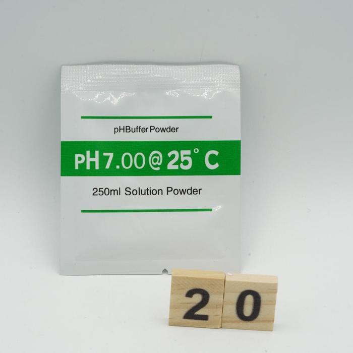PH BUFFER 7.00 25C POWDER FOR PH TEST METER MEASURE CALIBRATION PH BUFFER 7.00 25 DERAJAT CELCIUS