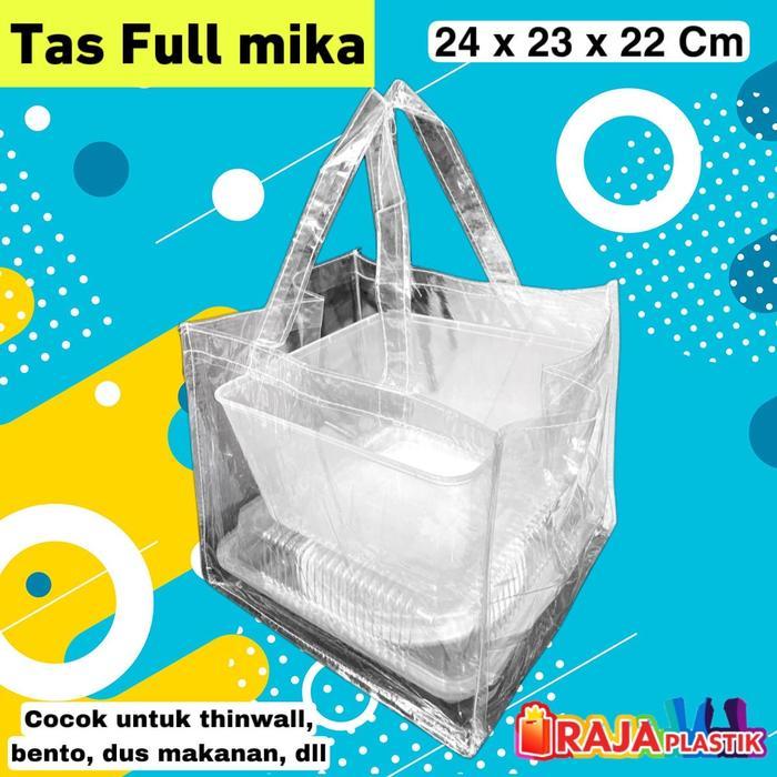 Tas Full Mika Toples / Tas Full Mika Botol / Goodie Bag / Tas Parcel