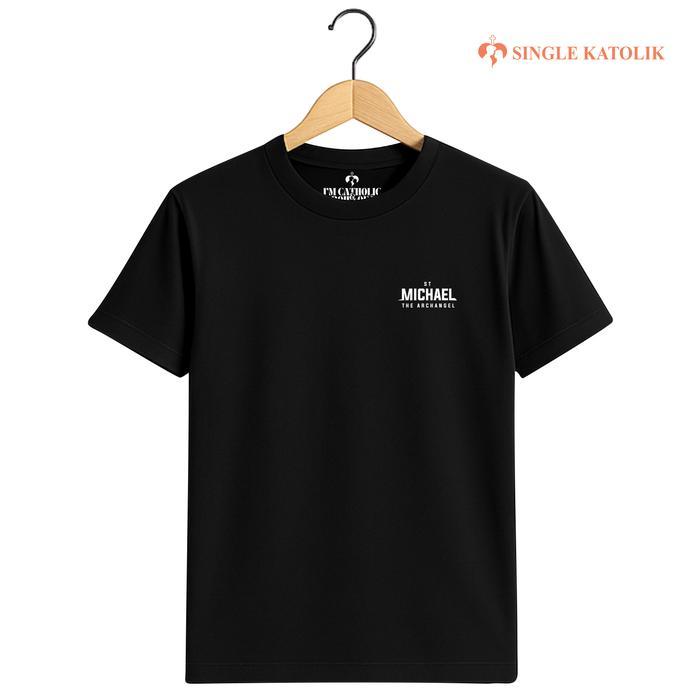 ST MICHAEL (Versi 1) - Doa St Michael dalam bahasa inggris - Kaos Rohani - Premium & High Quality -