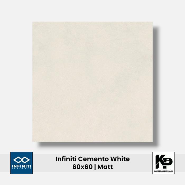 Granit INFINITI Cemento White 60x60 Cm
