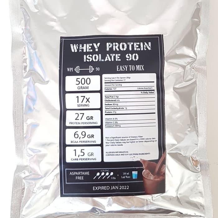 swme- Wpi 90 Whey Protein Isolate 90 Susu Diet 100% Whey Protein Murni