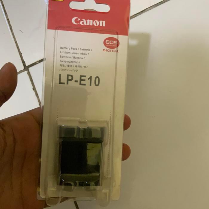 Baterai Battery Canon Lp-E10 Original 1300D Siap Kirim