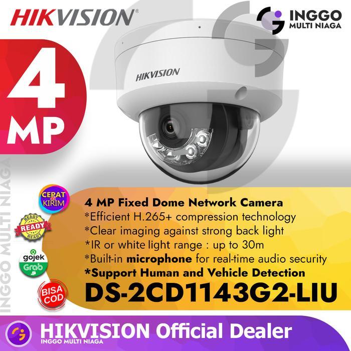 Ip Camera Hikvision Ds-2Cd1143G0E-I 4Mp
