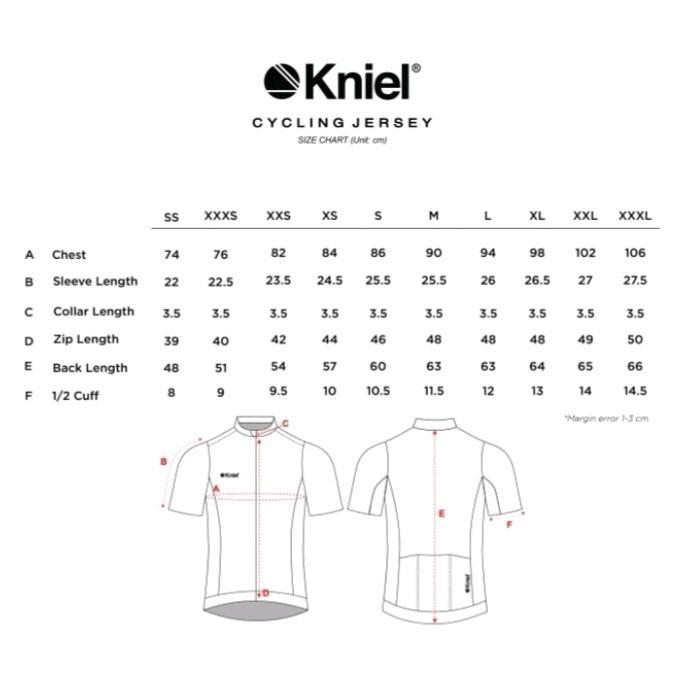 Cycling Jersey Sepeda Kniel Stratum Series