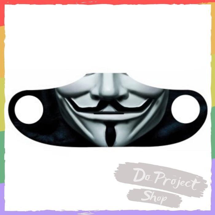 MASKER 3D PRINTING VENDETTA - V for Vendetta