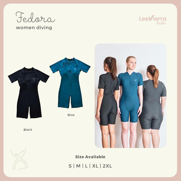Lee Vierra Fedora Diving Swimsuit, Baju Renang Wanita