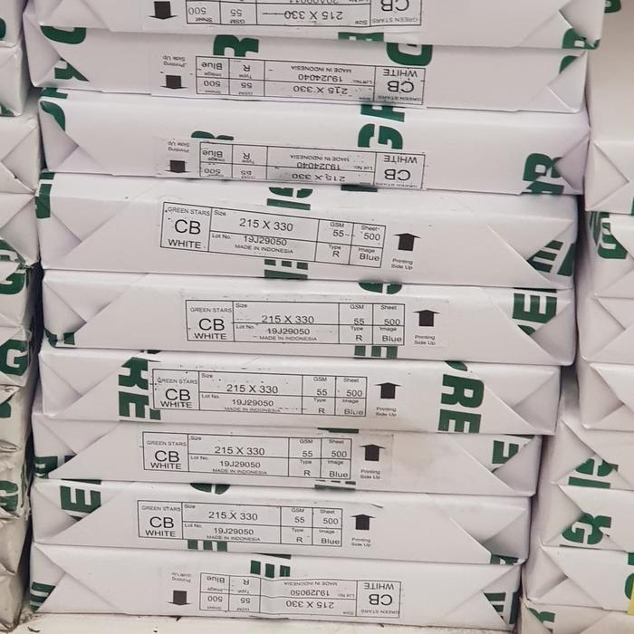 News Kertas NCR Carbonless Paper Top Putih Ukuran F4/Folio/A4