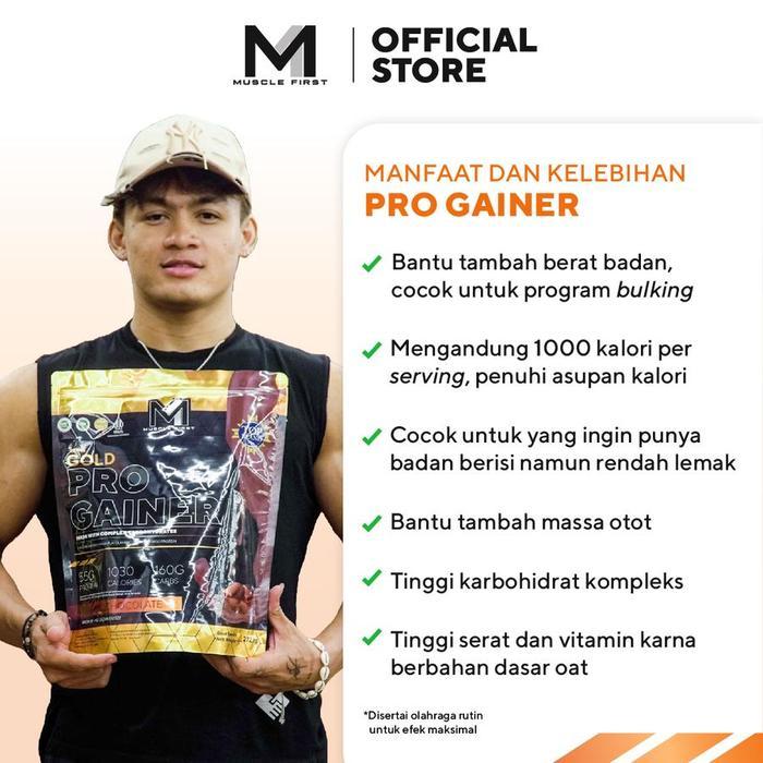 Terbaru Muscle First M1 Gold Pro Gainer 6Lb Mass Gainer Termurah