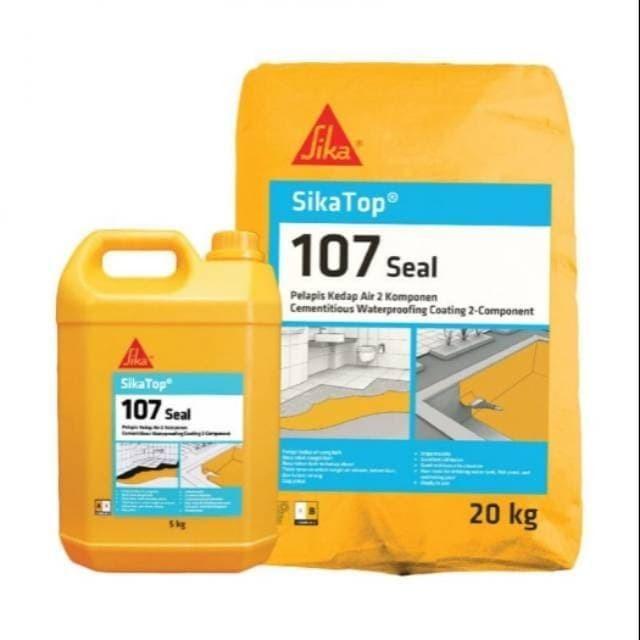 SEMEN PELAPIS ANTI BOCOR/SIKA TOPSEAL 107 2 KOMPONEN (20 KG+5 KG)