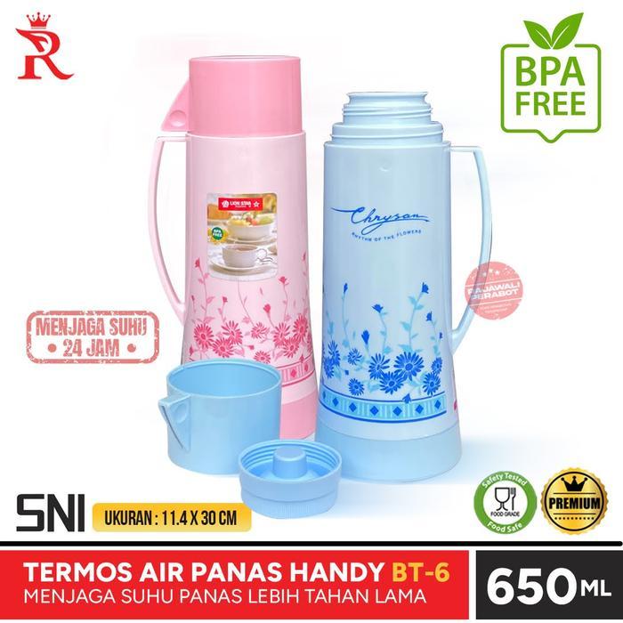 Termos Air Panas 650 ml Lion Star Handle Handy Thermos BT-6