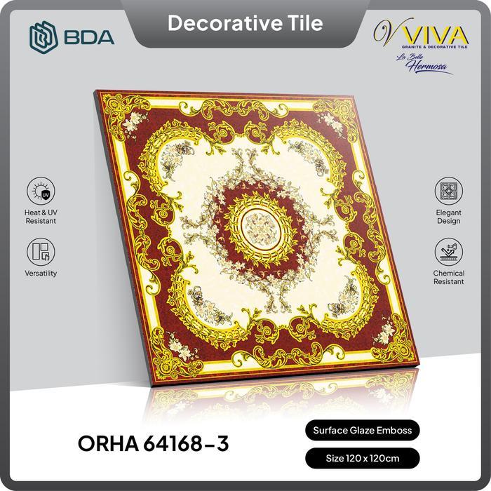 Granit Pola Granit Dekorasi 120x120 64168