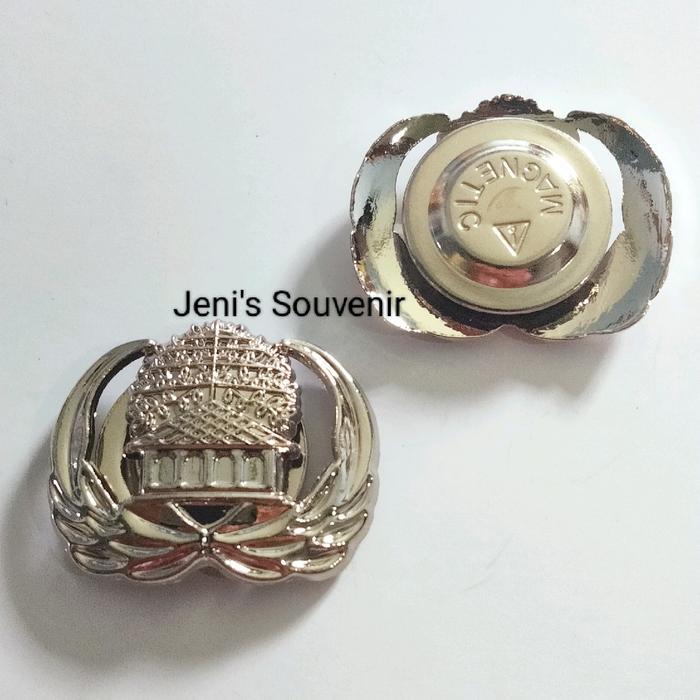 PIN KORPRI SILVER - LENCANA KORPRI - BROS KORPRI Perak Magnet