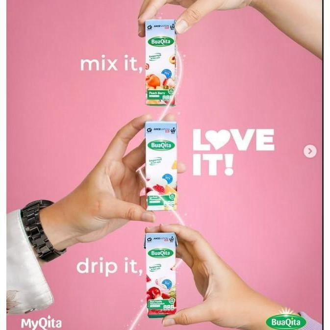 BUAQITA PEACH BERRY MIX FRUIT SERIES 30ML 30MG BY JUICENATION