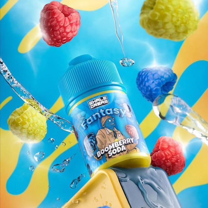 WHALE DREAM FANTASY V2 BOOMBERRY SODA 60ML 3MG BY JVS