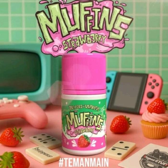 MUFFIN STRAWBERRY 60ML BY DRIPPERS x VAPERSTUFF