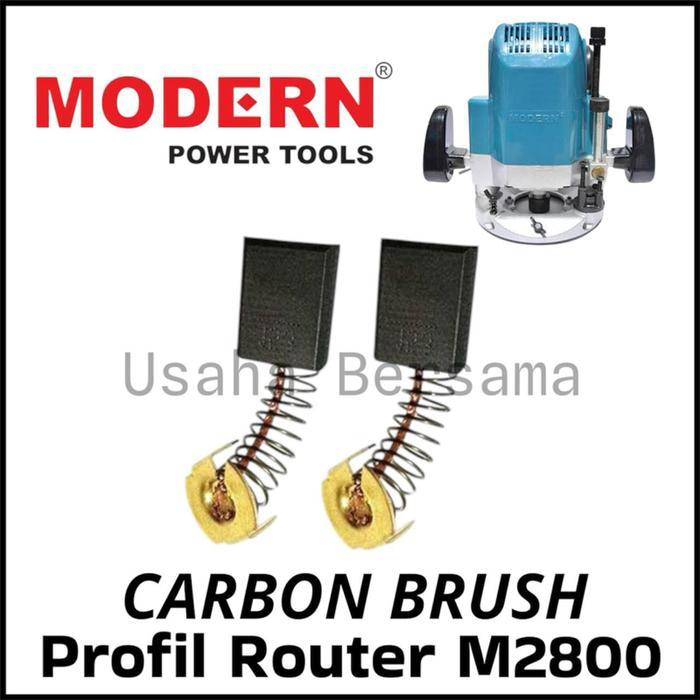 MODERN BROSTEL FOR MESIN PROFIL BESAR MODERN M2800 / CARBON BRUSH SPUL ROUTER PROFIL BESAR MODERN