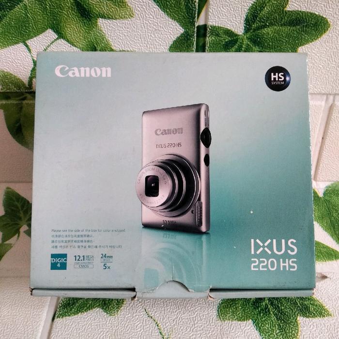 Dus Box Bekas Canon Ixus 220Hs Ready