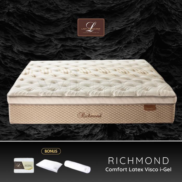 Lady Americana Rimond Kasur Springbed Pocket Spring Latex 120X200 160X200