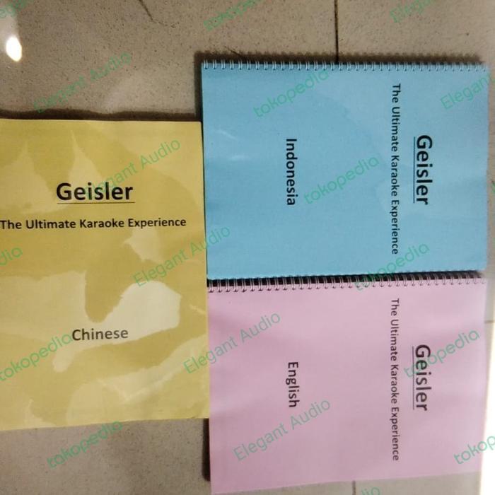 Song Book Karaoke Geisler Song Book Geisler