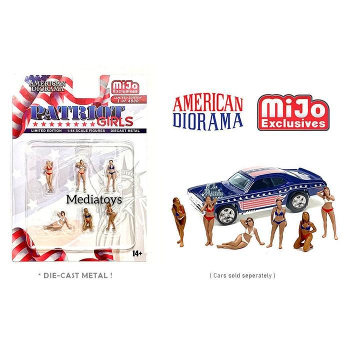 american diorama figure 64 patriot girl