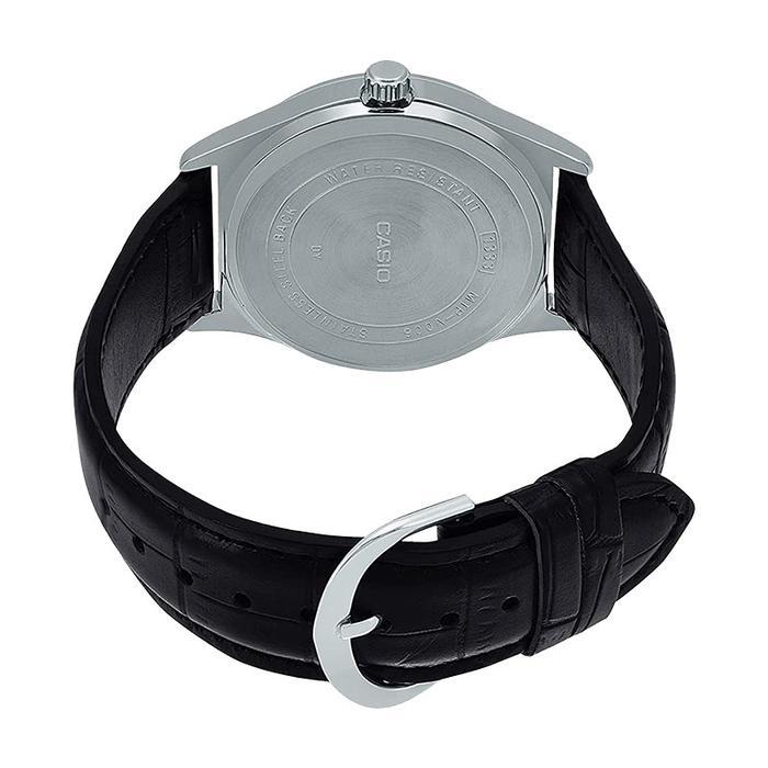 kdgn- Jam Tangan Pria Analog Casio Standard Mtp-V006L-7Budf Mtpv006 Mtp-V006L White Dial