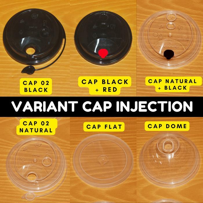 pkfxi- Gelas Plastik Boba/Cheese Tea/ Cup Injection Pp 700Ml/ Cup+Lid+Cap