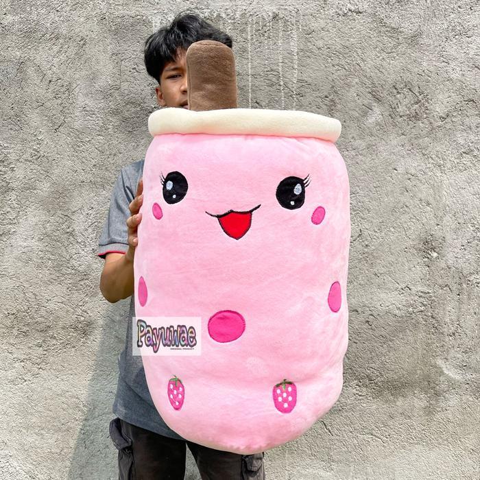 Boneka Boba Super Jumbo 70cm Mainan Anak Kado Set Ulang Tahun