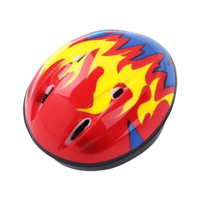 DEKER ANAK DEKER SEPEDA ANAK HELM SEPEDA ANAK SET PELINDUNG LUTUT HELM DAN PELINDUNG LUTUT ANAK