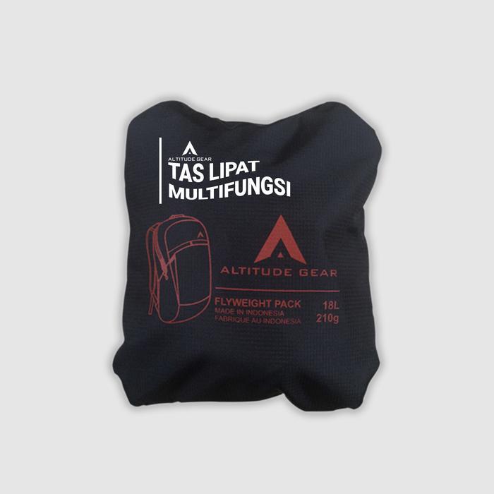 Eiger - Tas Ransel Lipat 18 L Portable Ultralight Olahraga