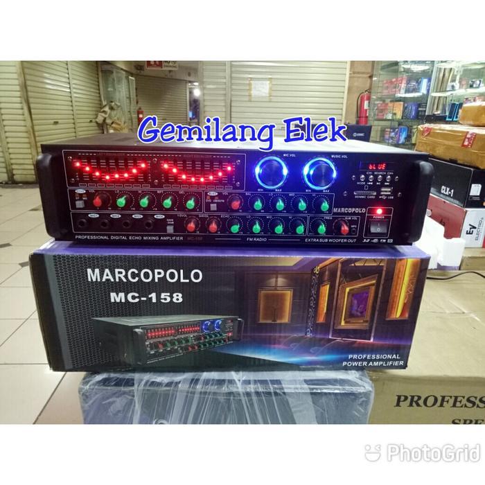 Power Amplifier Karaoke MARCOPOLO MC-158