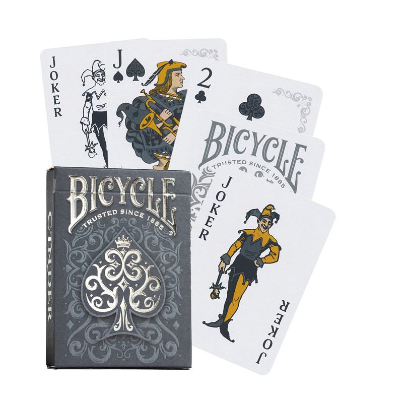 Bicycle Cinder Playing Cards Deck Poker Size Card Games Magic Tricks