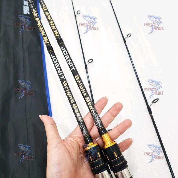 Joran pancing Joenit Brightstar Superior top carbon solid spinning 180 210