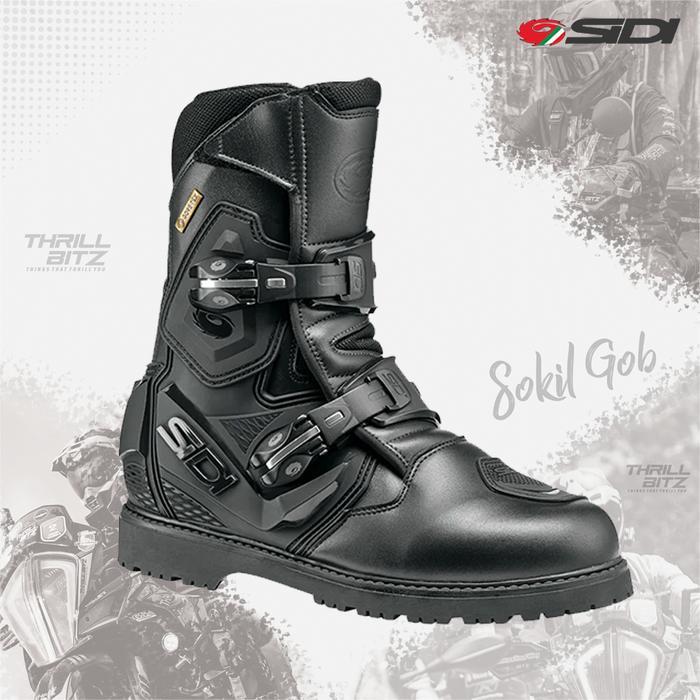 ASLI Sepatu Sidi Mid Adventure 2 Goretex Boots - Black READY STOCK