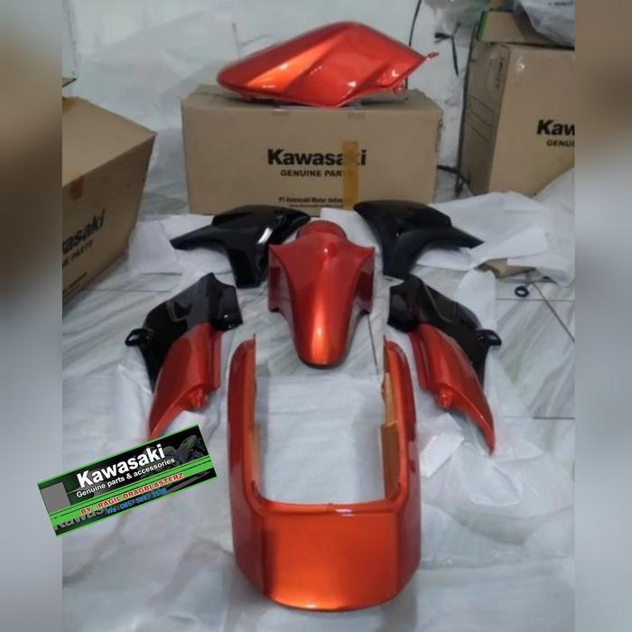 full cover body set ninja ss orange original Kawasaki