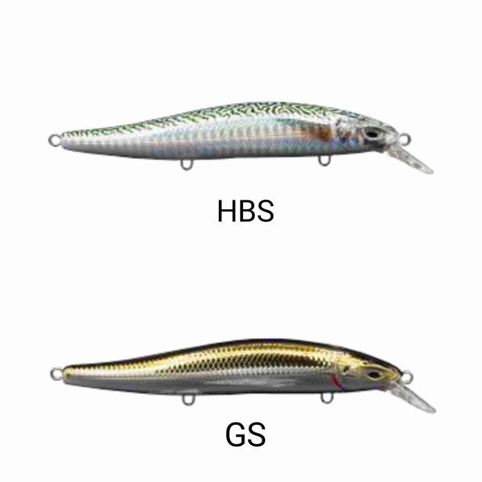 Daimaru Lure Shuffle Flip, Minnow, Swimming Action Lure, Tipe Suspending, Super Strong Abs, Bunyi