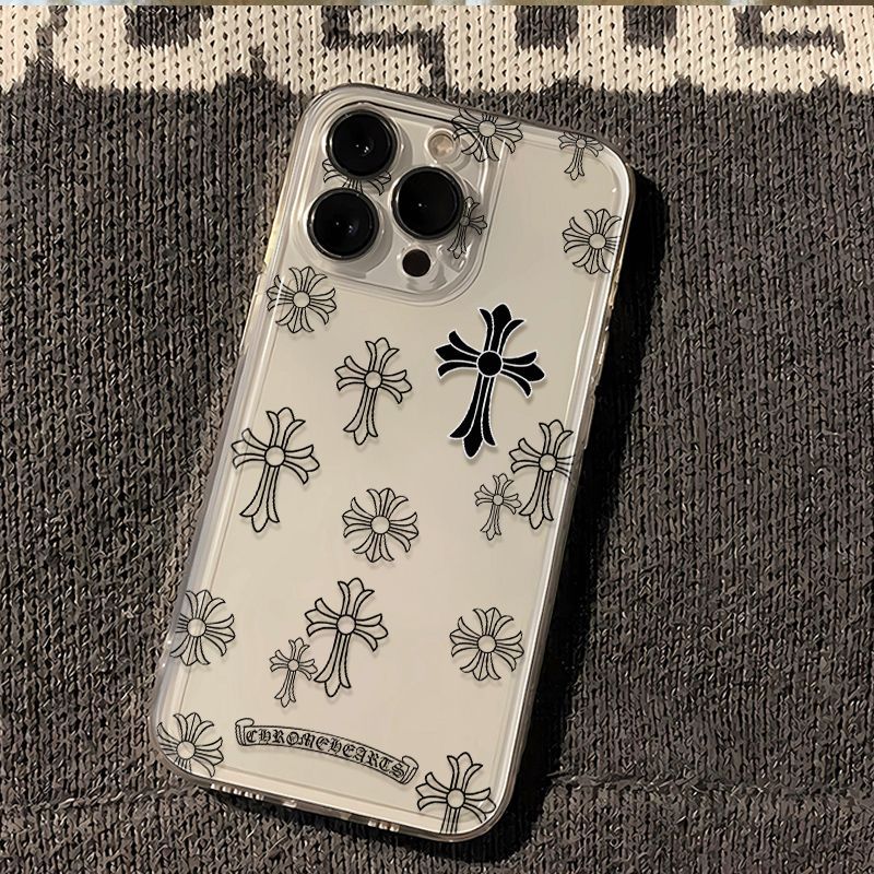 Tpu Berlaku Untuk Casing Transparan + Bingkai Hitam – Motif Abstrak Kristal “Crystal Splash” Casing 