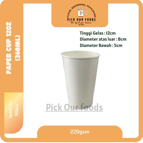 Paper Cup 12oz Paper Cup 16oz Paper Cup 22oz Gelas Kertas Gelas Kopi Paper Cup Hot PaperCup