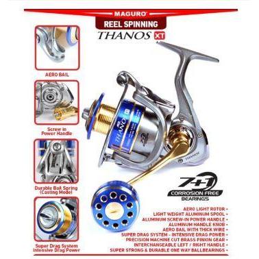 Paket Pancing Laut Maguro Thanos Xt Joran Daido Manta Js 180 Cm -Gratisongkir