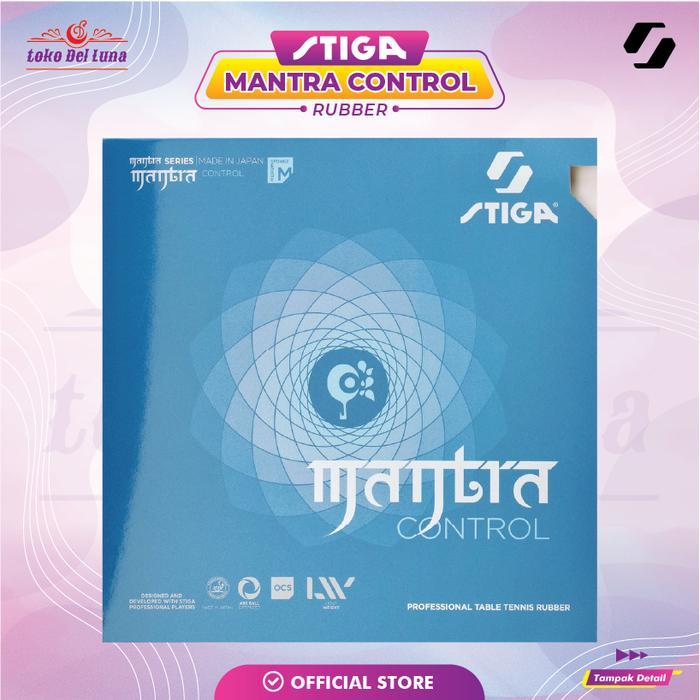 SIAPKIRIM STIGA Mantra Control, Karet Bat Pingpong STIGA READY STOCK