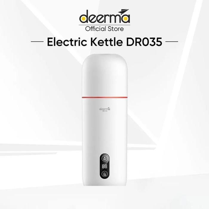 Botol Elektrik Stainless Teko Listrik Pemanas Air Mini Portable