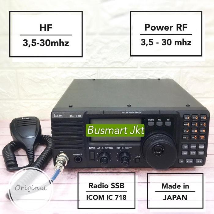 Icom Ic 718 / Radio Ssb Icom Ic718 / Radio Hf All Band Original