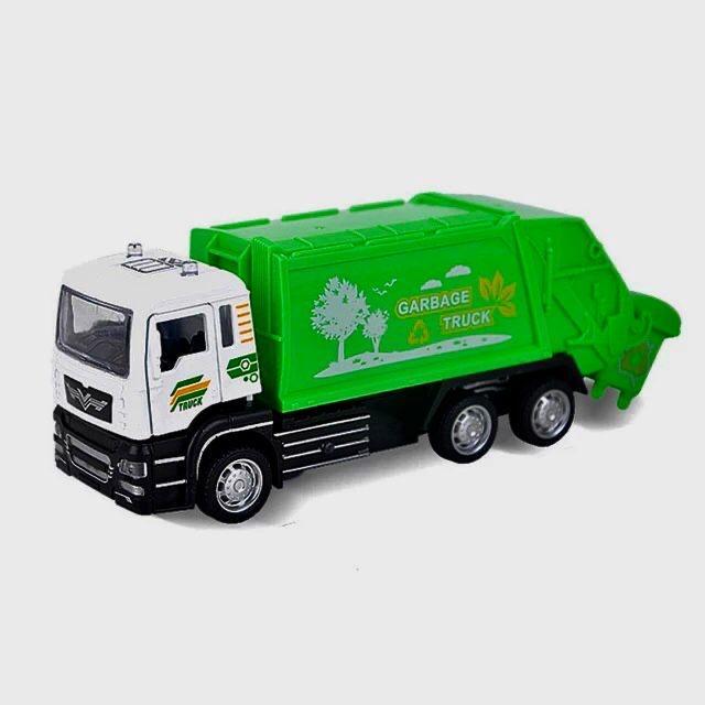 Hot Wheels - Mainan Truk Sampah Bahan Alloy Truck Garbage